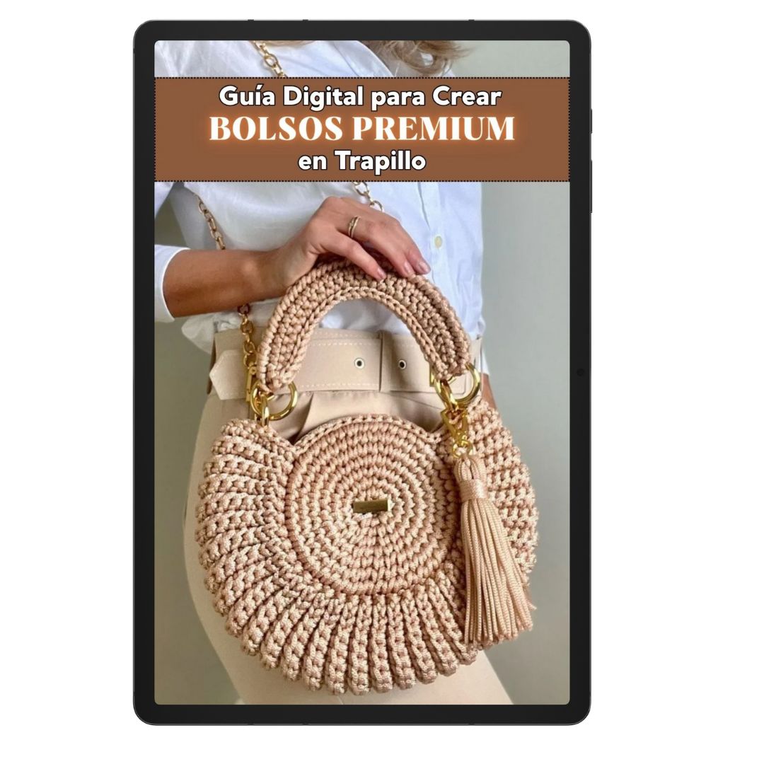 Bolsos en Trapillo: Guía Digital para crear Bolsos Premium